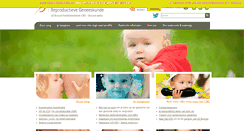 Desktop Screenshot of brusselsivf.be